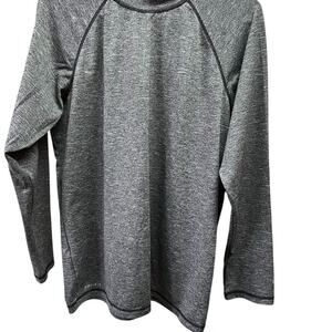 Nike crewneck, DRI-FIT, Athletic, long sleeve, heather gray, men's size M